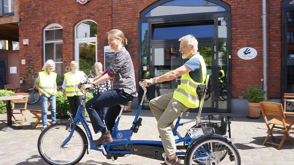 Begleitete Radtouren bei Demenz